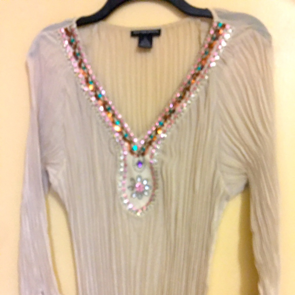Spencer Jeremy pleated top exclusive decoration